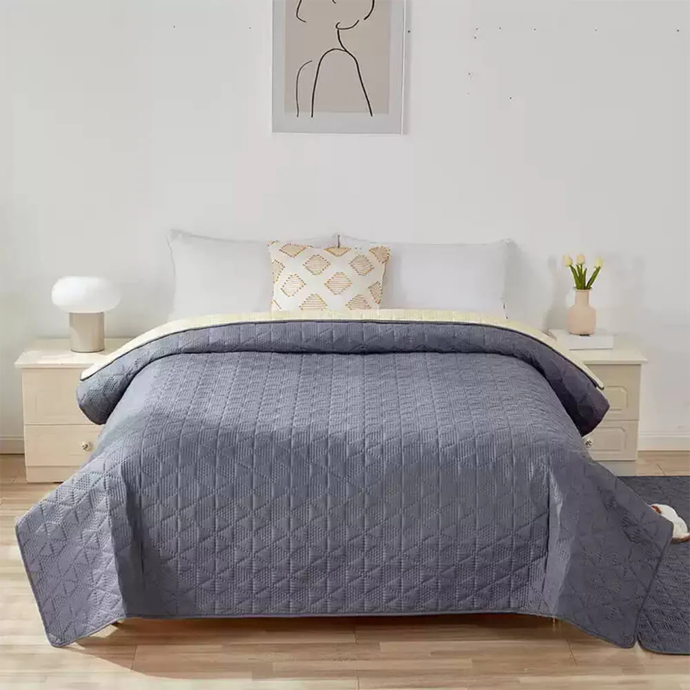 Tapis matelas imperméable antidérapant à motif géométrique pour animaux multiusages – Image 9