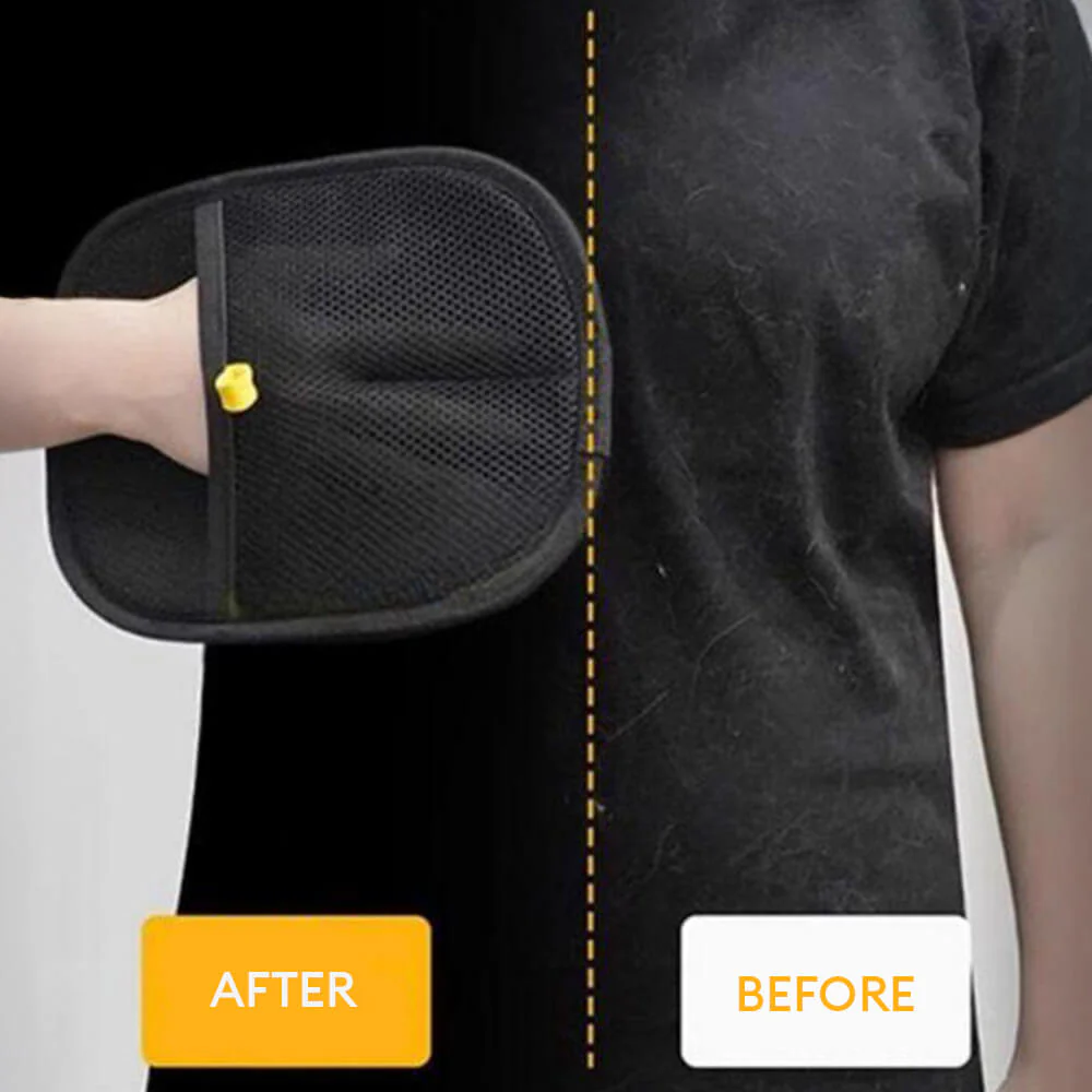 Gant de nettoyage double face pour poils d’animaux fibres électrostatiques-Exclusif app – Image 3