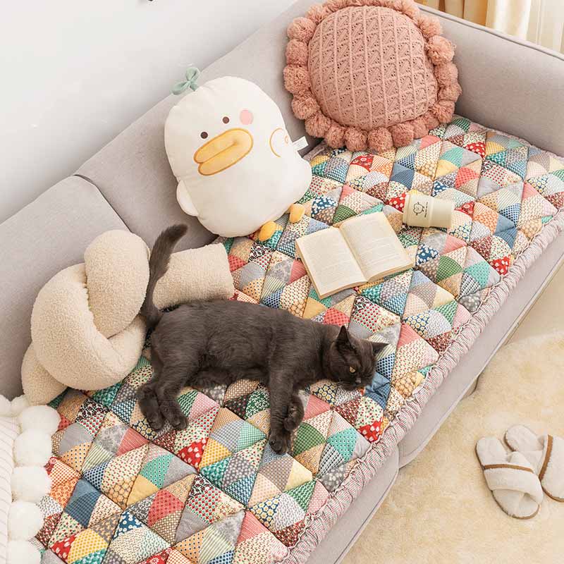 Housse de canapé en coton chic et protectrice pour animaux de compagnie – Image 5