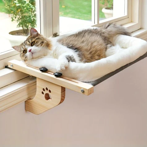 Hamac chat fenêtre sans ventouse – Image 2